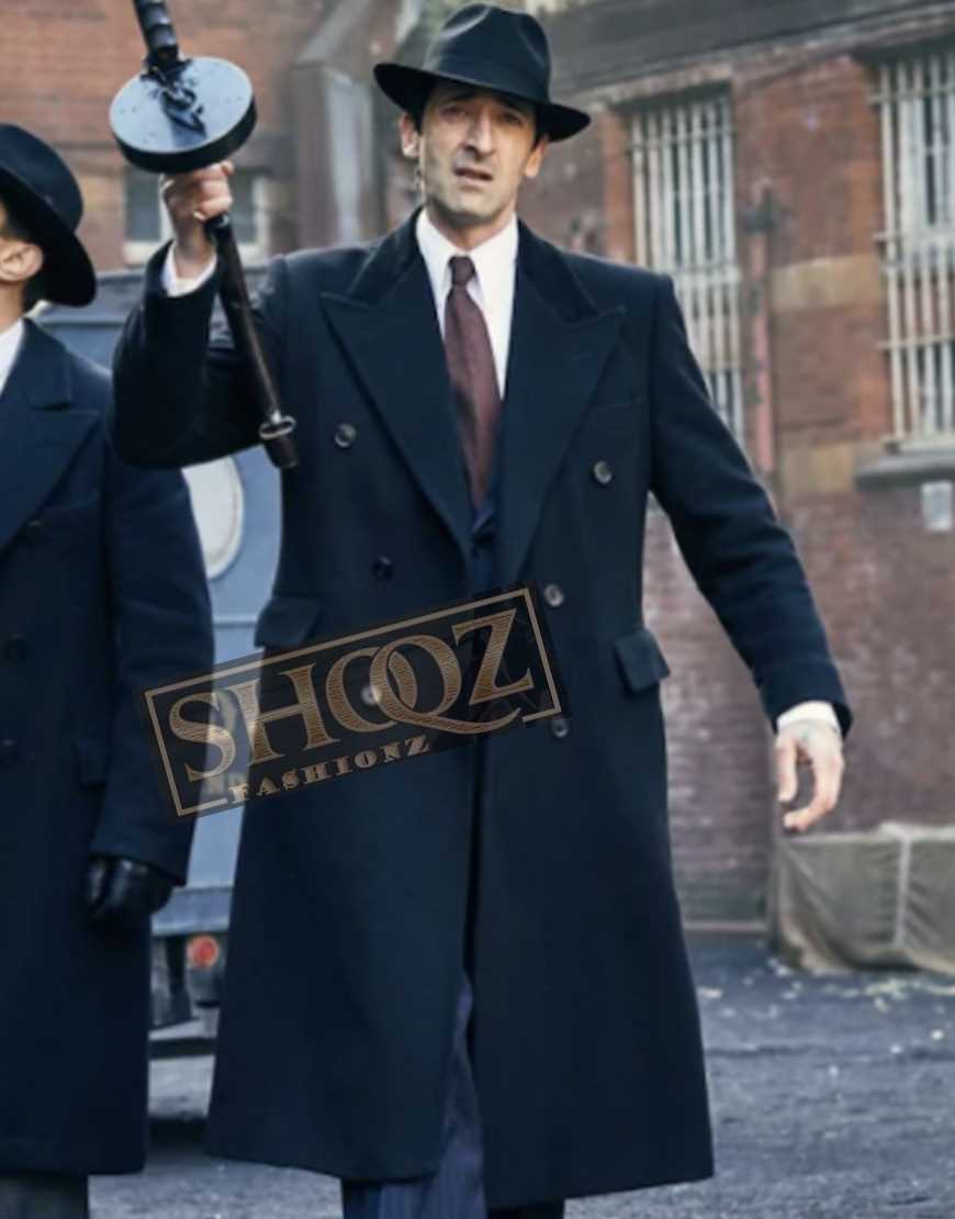 Peaky Blinders Adrien Brody Wool Coat 